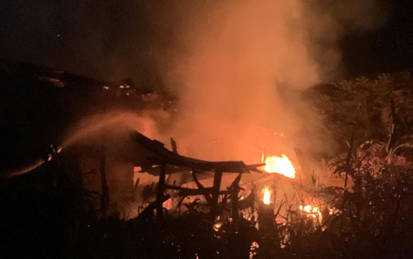 कोशी चिउरा मिलमा आगलागी, डेढ करोडको क्षति