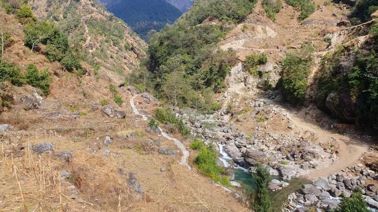 ८ मेगावाटको तादी घ्यांगफेदी जलविद्युत आयोजनाको निर्माण अघि बढ्दै
