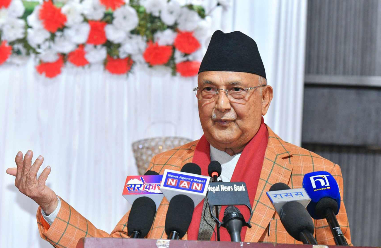 महिला सशक्तीकरणमा एमाले अग्रणी छ : केपी ओली