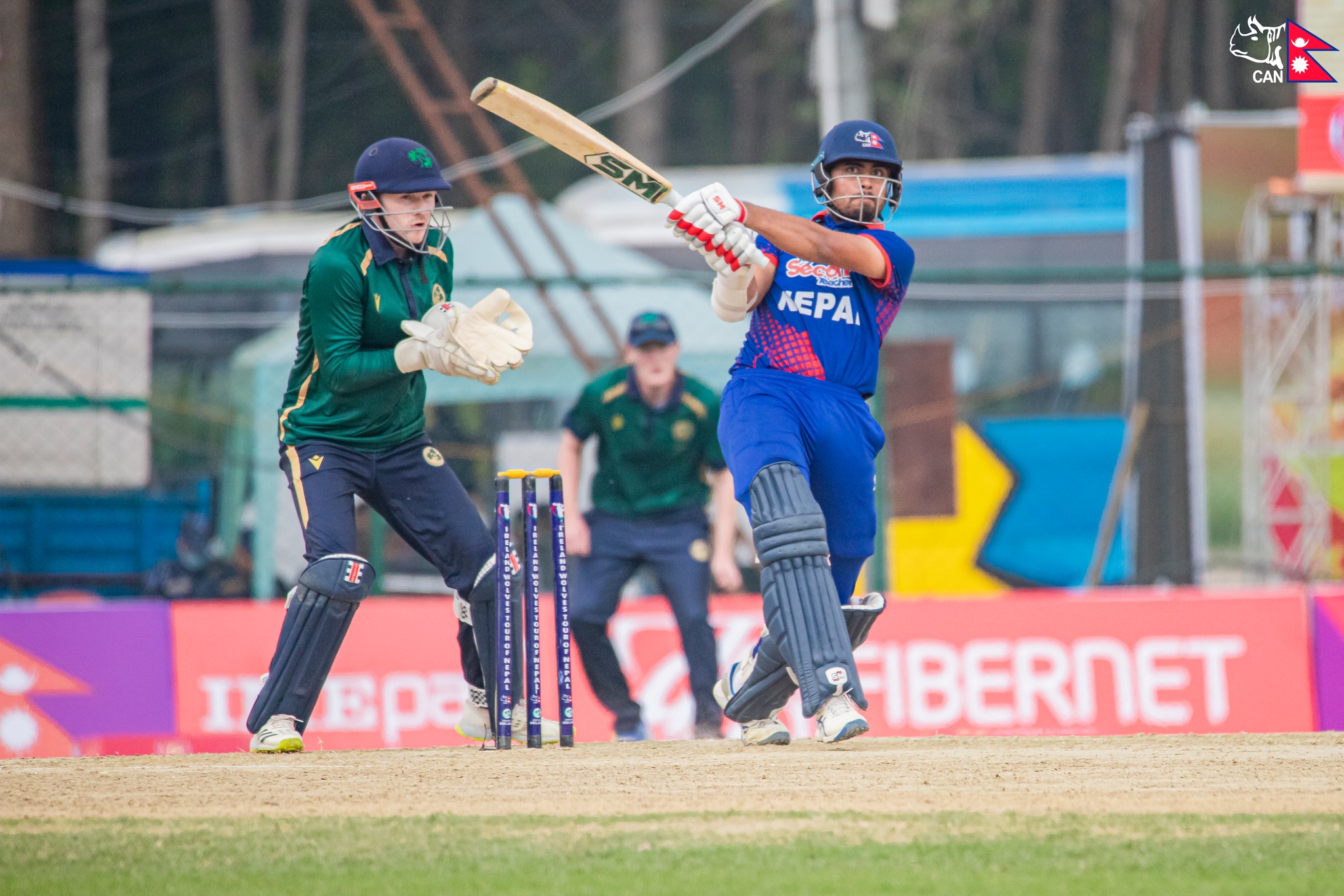 नेपालले आयरल्यान्डलाई दियो १९९ रनको लक्ष्य