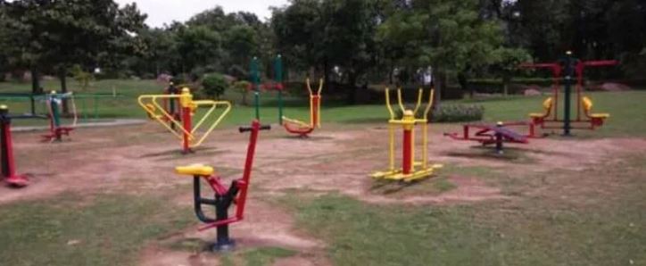 तनहुँमा खुला व्यायमशाला निर्माण कार्य सुरु