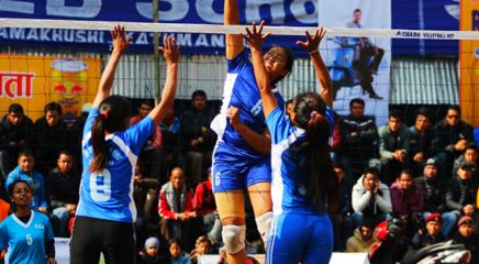 भलिबल टोली बङ्गलादेश प्रस्थान