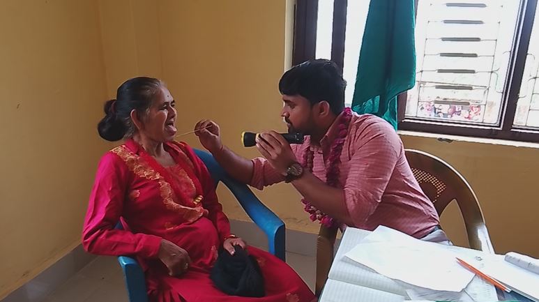 भोजपुरको दुर्गम भेगका एक हजार जनाको निःशुल्क उपचार