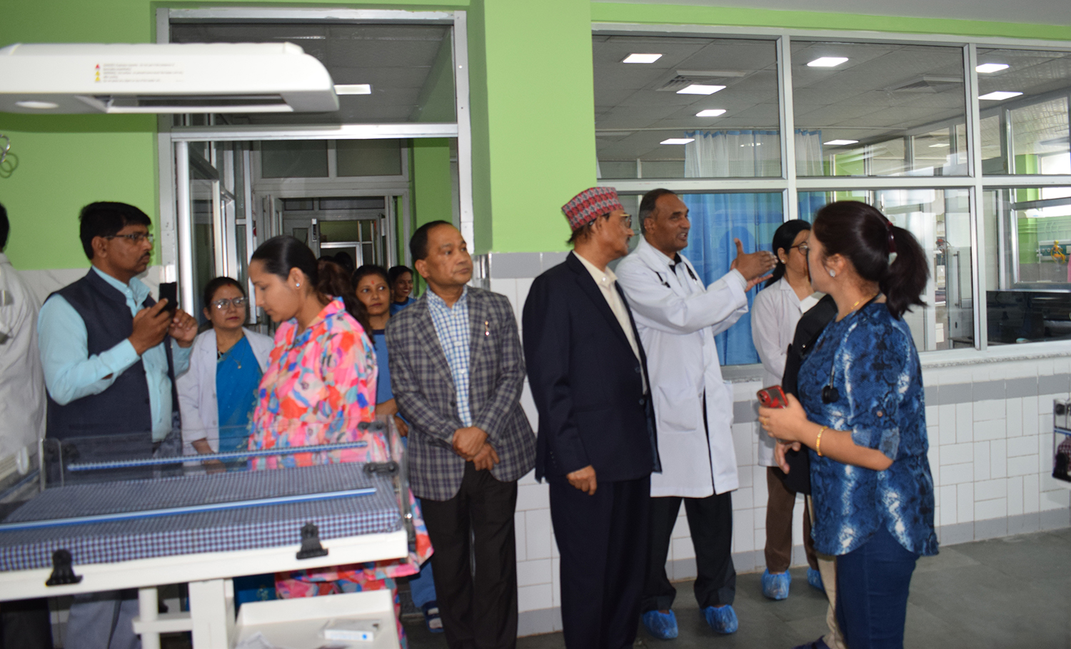 नेपाल मेडिकल कलेजको एनआइसियूको स्तरोन्नति