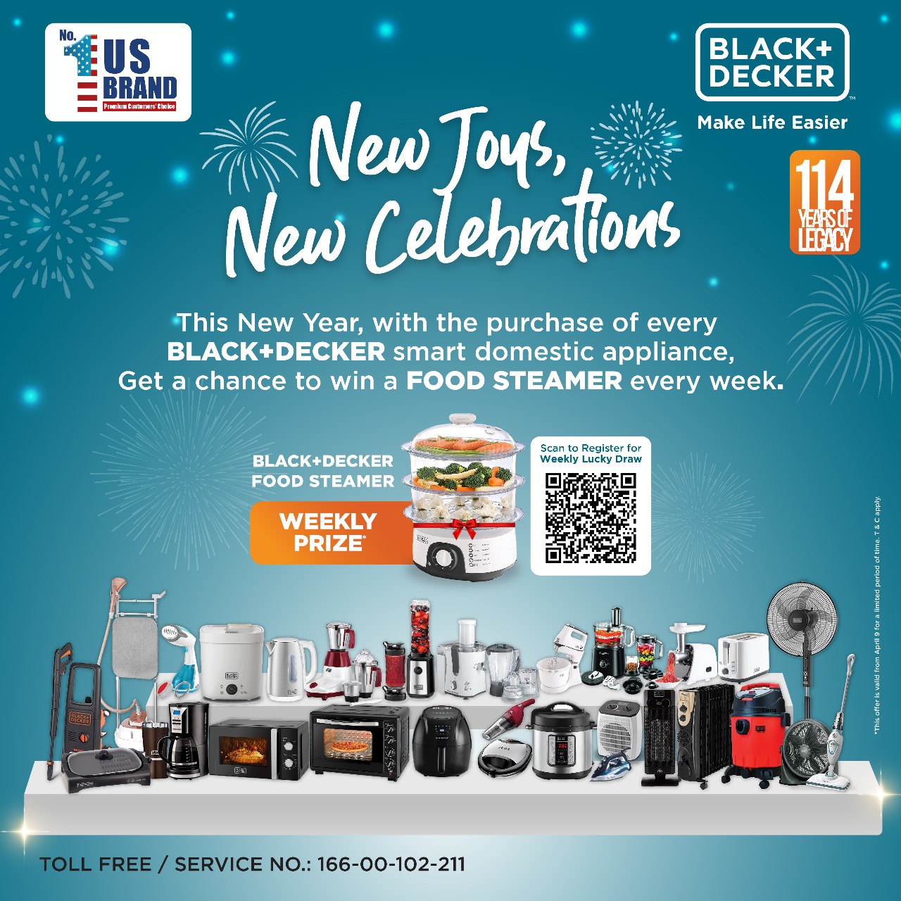 ब्ल्याक प्लस डिकरका सामान खरिदमा हरेक हप्ता उपहार