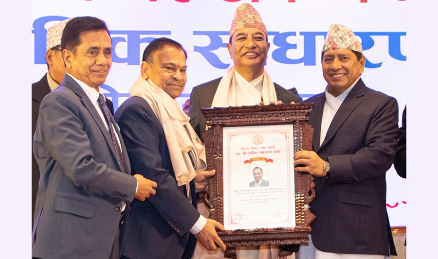 शारडा ग्रुपका अध्यक्ष शिवरतनले पाए इन्द्रभक्त स्मृति सम्मान