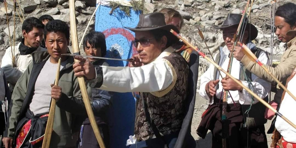 मनाङमा धनुर्विद्या (मेथा) खेल सुरु