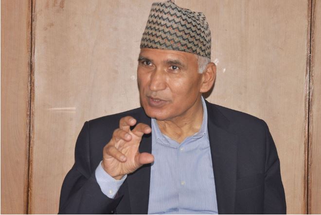 दाहाल नेतृत्वको वर्तमान सरकार पूरै कार्यकाल रहनेछः विष्णुप्रसाद पौडेल