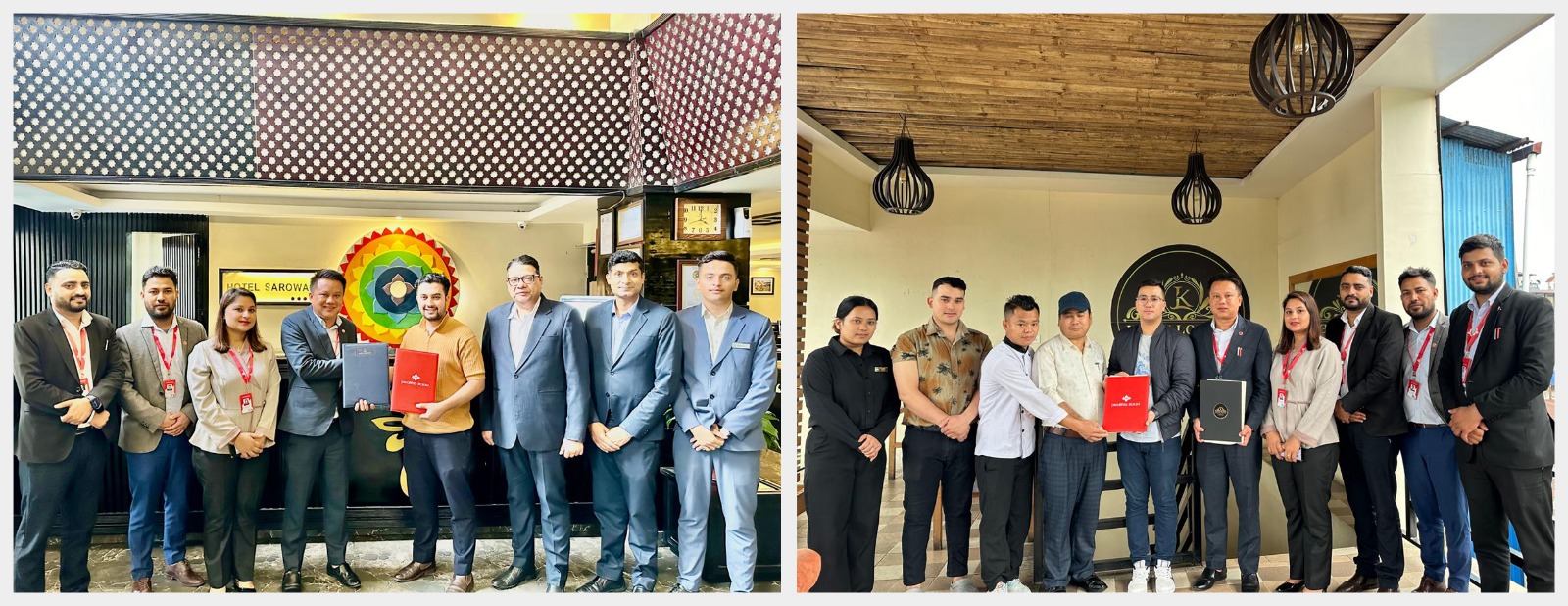 होटल सरोवर र किङ्गस लाउन्ज पोखरा मा प्रभु बैंकद्घारा विशेष छुट सम्झौता