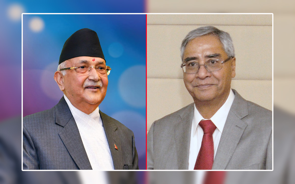 गिरिबन्धु टि–स्टेटबारे ओलीलाई देउवाको प्रश्नः आफूले गरेको कुरा ‘गरेको हो’ भन्न केको आपत्ति ?