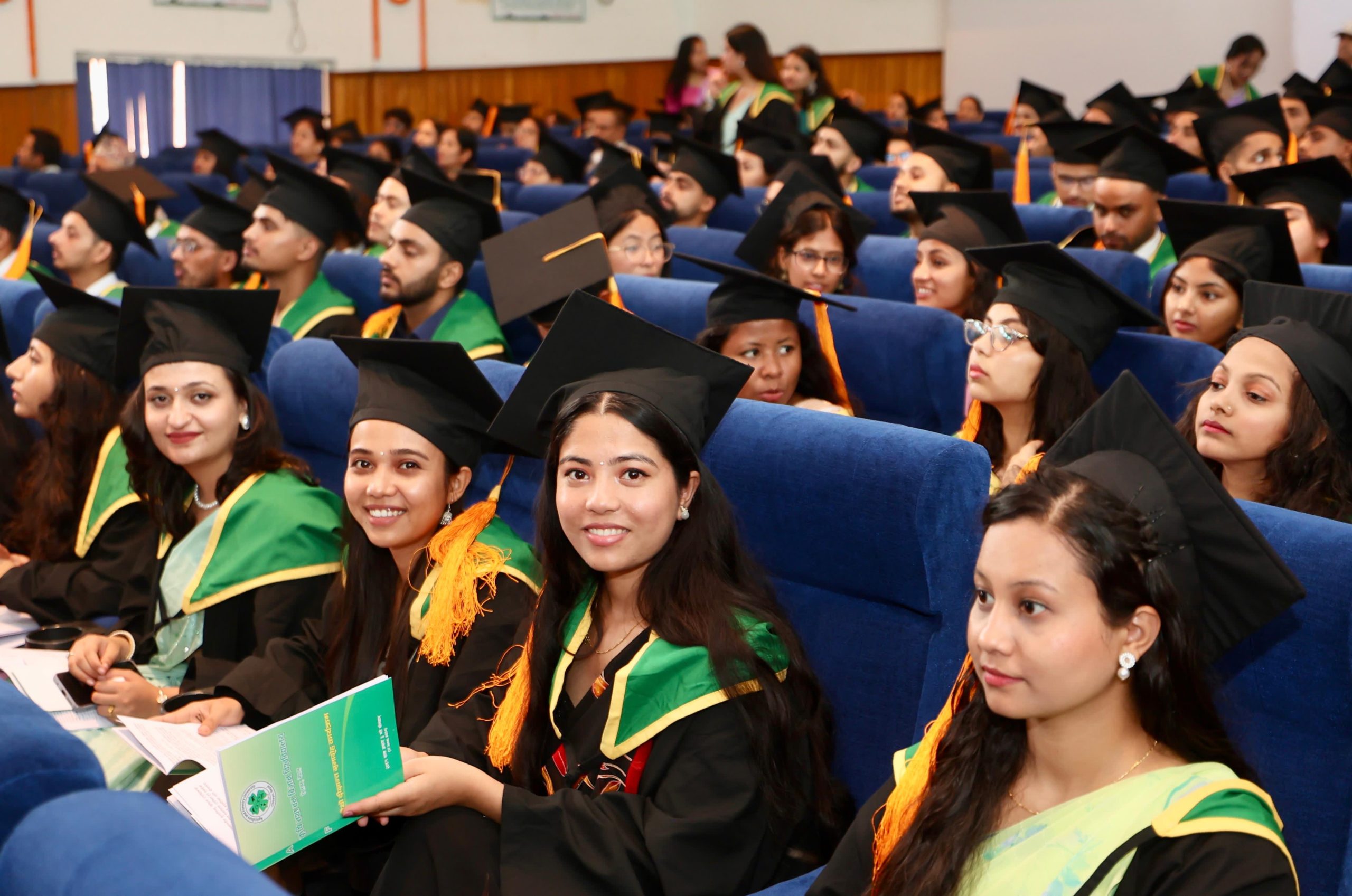 कृषि विश्वविद्यालयका एक हजारभन्दा बढी विद्यार्थी दीक्षित