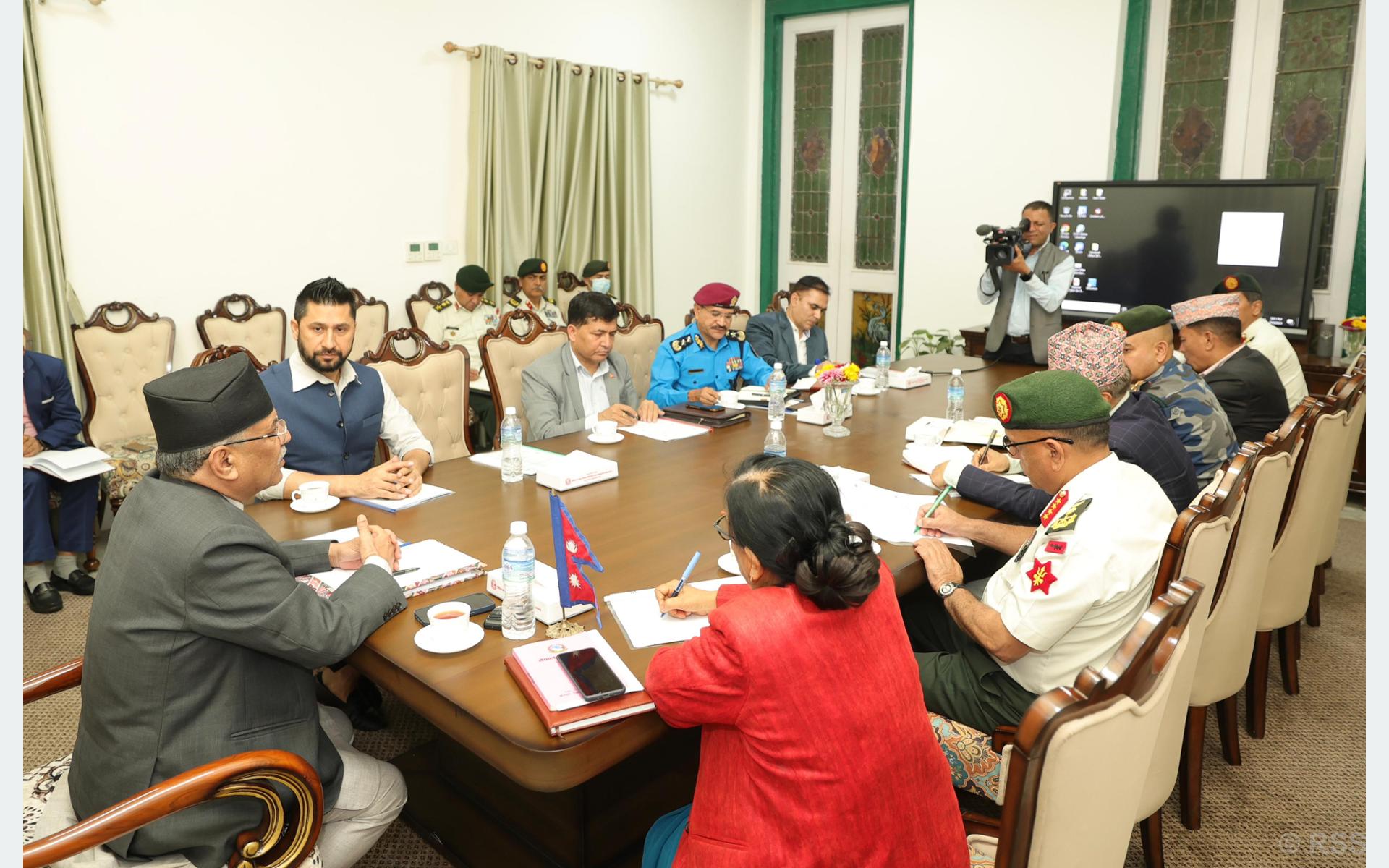 विपद् व्यवस्थापन र पूर्वतयारीमा गम्भीर भएर काम गरौँ : प्रधानमन्त्री