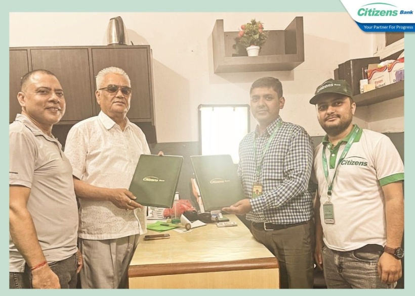 सिटिजन्स बैंक र मर्सी सिटि अस्पतालबीच समझदारी