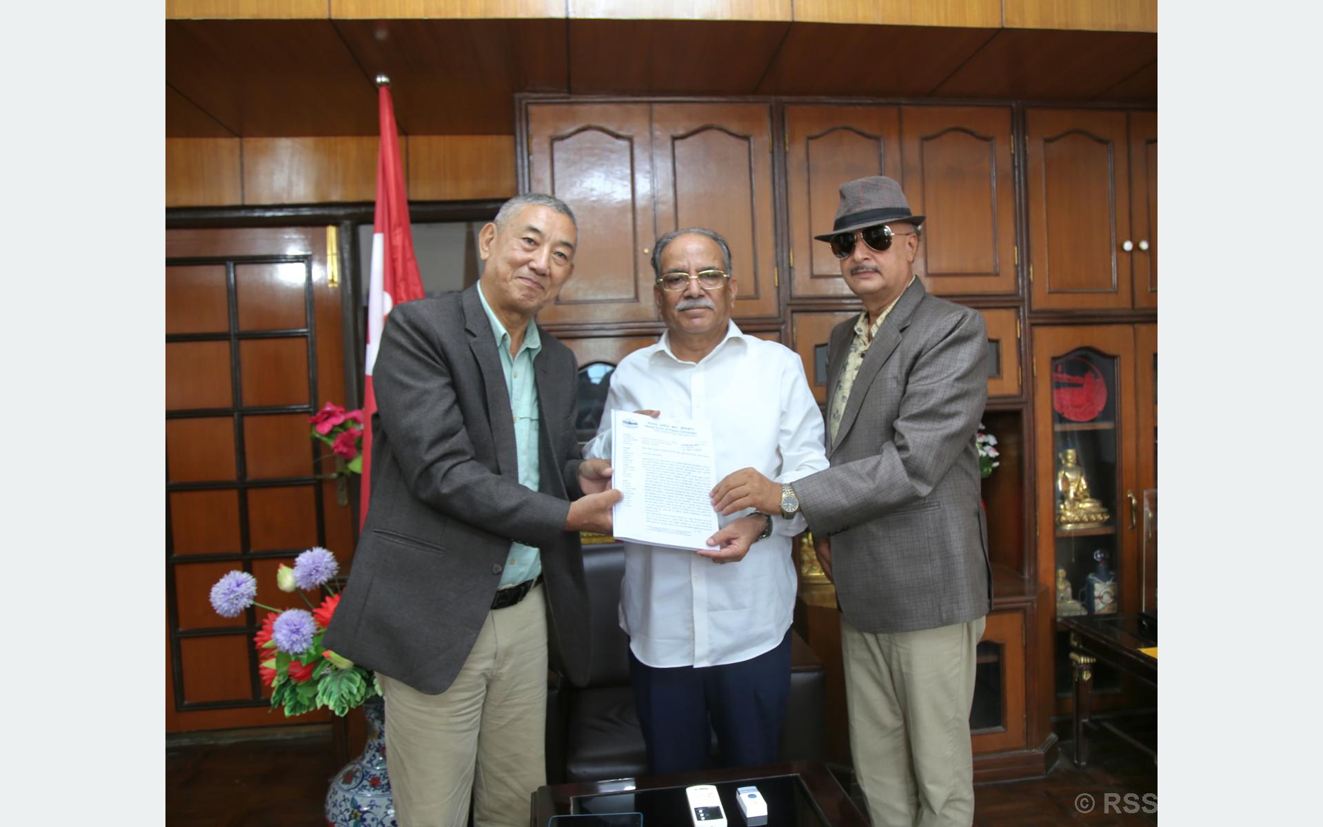 नेपाललाई शान्ति क्षेत्र घोषणाको महत्व बढ्दै गएको छः अध्यक्ष दाहाल