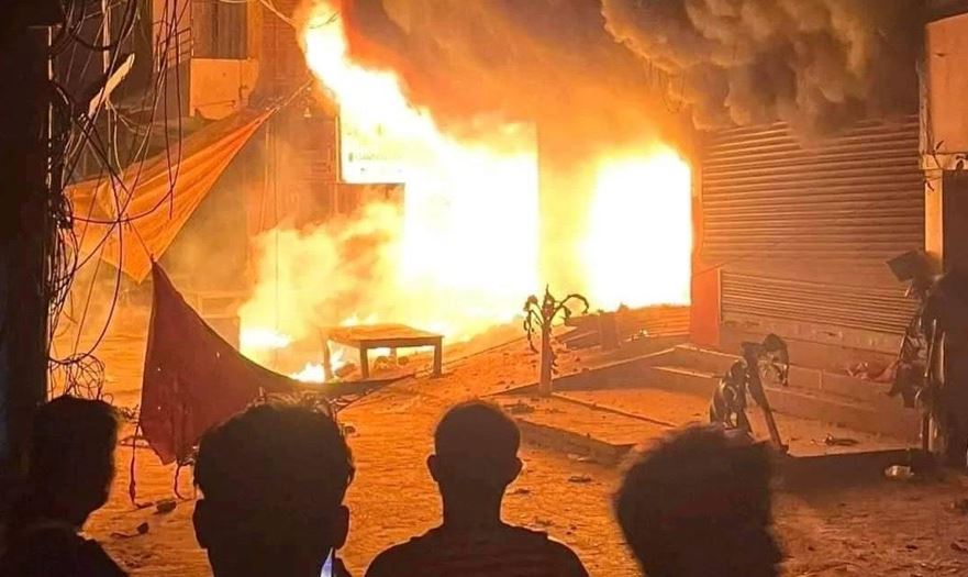 भान्सा कोठाबाट सल्केको आगोले १० लाखको क्षति