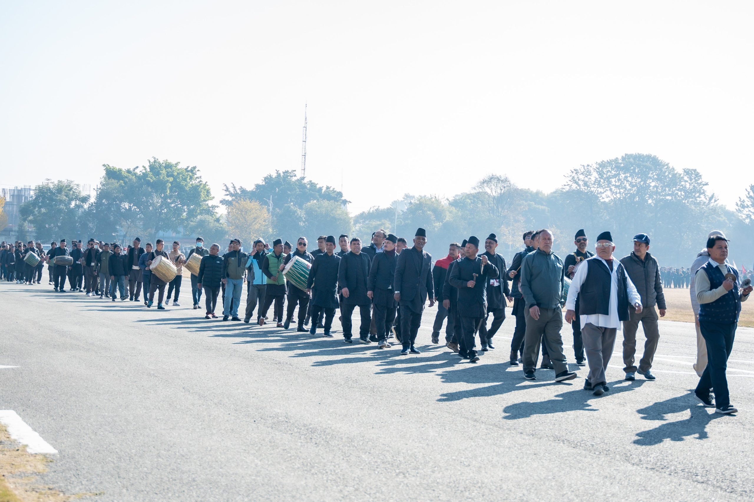 काठमाडौं महानगरले गर्यो २४६ परम्परागत बाजा गुरूहरूलाई नगदसहित सम्मान