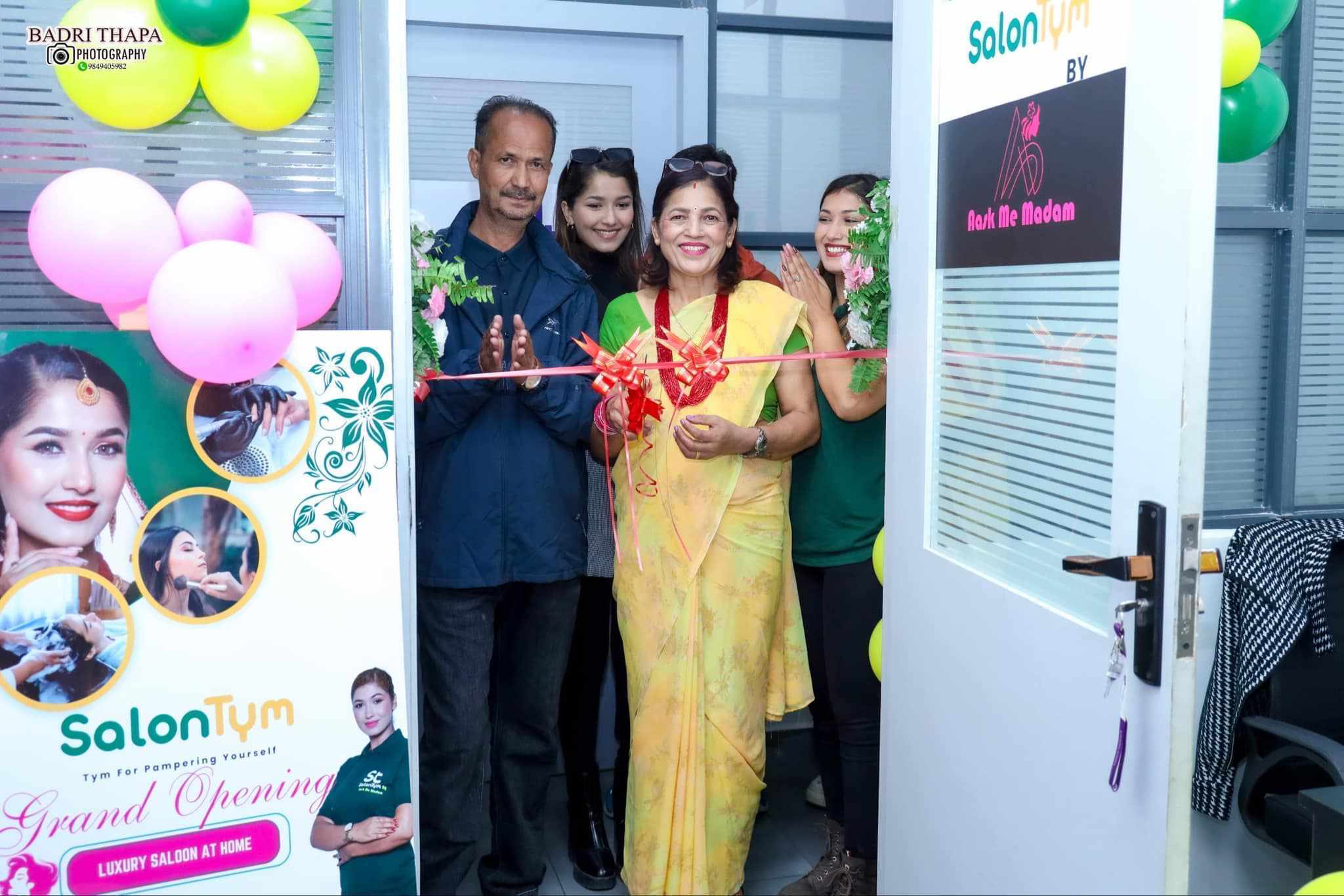 अभिनेत्री गिरीले थालिन् नेपालमै पहिलो पटक ‘लग्जरी होम सलून’ को व्यवसाय