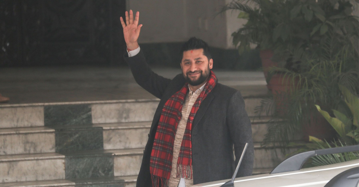 रूपन्देही जिल्ला अदालतमा हाजिर भए लामिछाने, न्यायाधीश याेगीकाे इजलासमा बयान सुरू