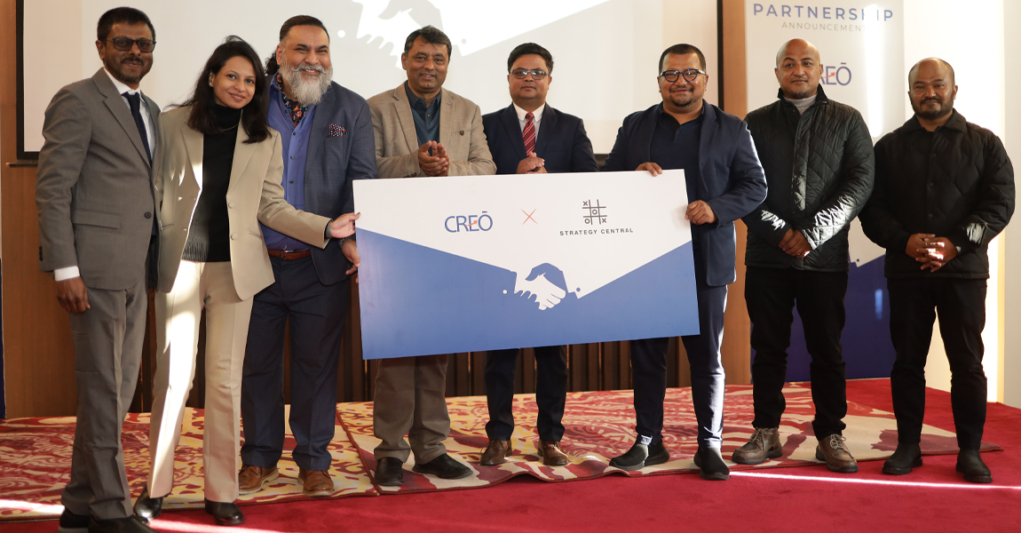 नेपालमा ब्रान्ड परामर्श सेवा प्रदान गर्न क्रियो र स्ट्राटेजी सेन्ट्रलको साझेदारी