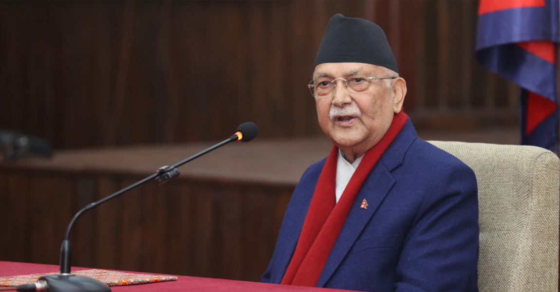 प्रधानमन्त्री ओलीले दिए चिनियाँ राष्ट्रपतिलाई शुभकामना