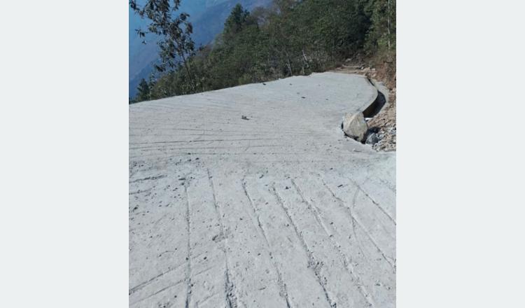 आँबुखैरेनीका तीन सडक धमाधम स्तरोन्नति हुँदै, १ करोड विनियोजन