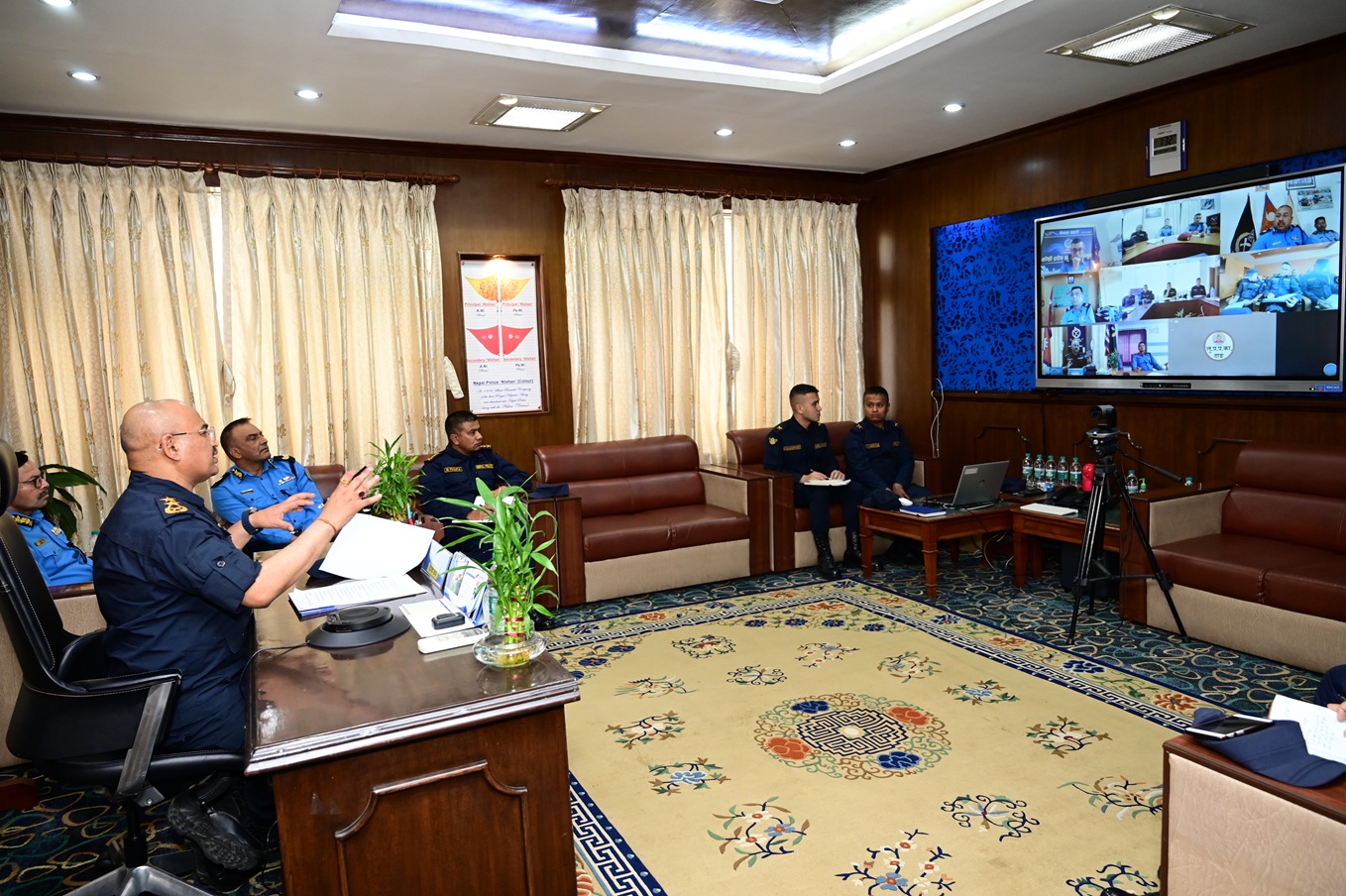 उच्च मनोबलका साथ प्रहरी परिचालन गर्नु: महानिरीक्षक थापा