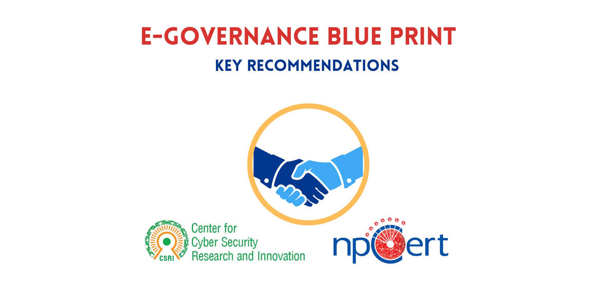 ई-गभर्नेन्स ब्लुप्रिन्टलाई प्रभावकारी बनाउन एनपीसर्ट र सीएसआरआई नेपालको जोड