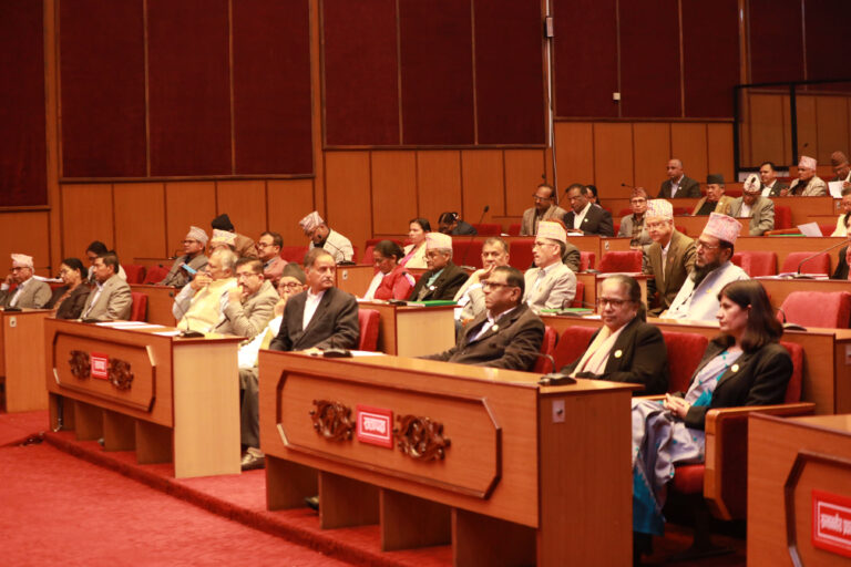 राष्ट्रियसभा बैठक : फास्ट ट्रयाक मा पुल निर्माण गर्न ध्यानाकर्षण