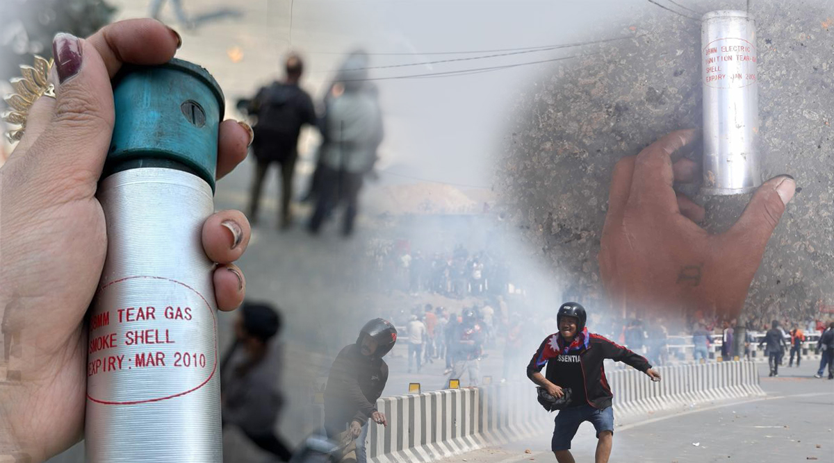 राजावादीहरूको आन्दोलनमा म्याद गुज्रिएको अश्रुग्यास किन प्रहार गरियो ?