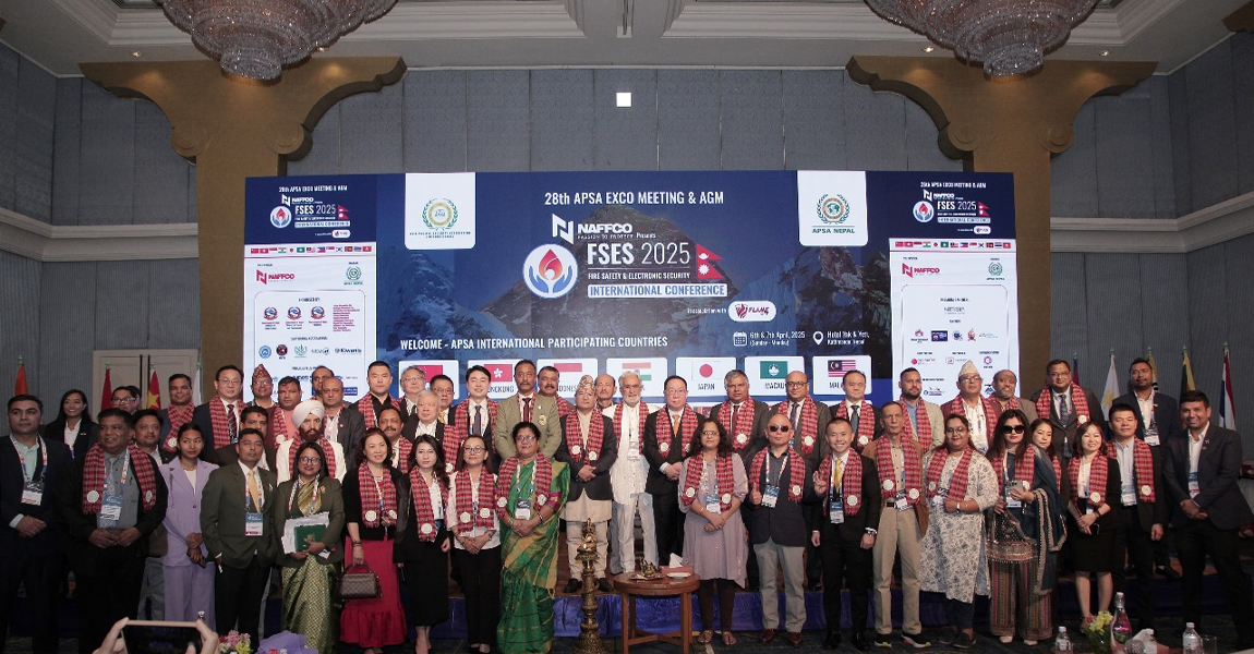 १० बुँदे काठमाडौँ घोषणापत्र जारी गर्दै सम्पन्न भयो अन्तर्राष्ट्रिय फायर सेफ्टी सम्मेलन
