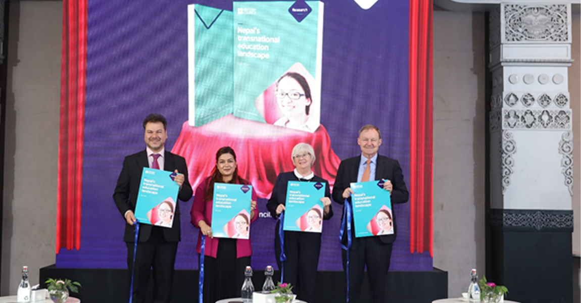 ब्रिटिस काउन्सिलद्वारा नेपालमा अन्तर्देशीय शिक्षासम्बन्धी अनुसन्धान सार्वजनिक