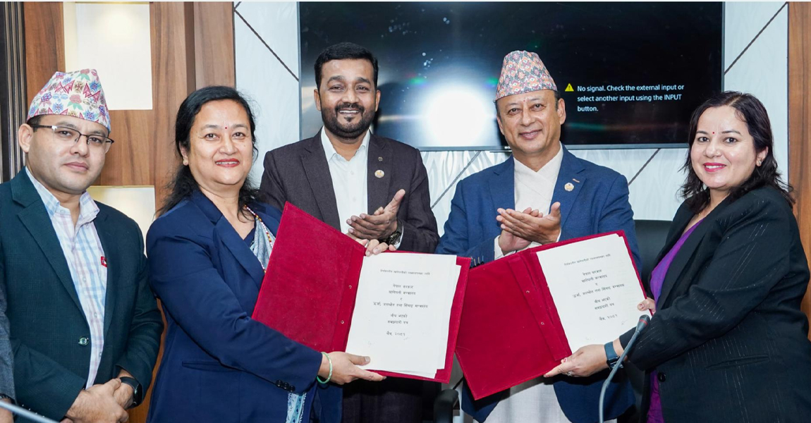 दीर्घकालीन खानेपानी व्यवस्थापनका लागि ऊर्जा र खानेपानी मन्त्रालयबिच सम्झौता