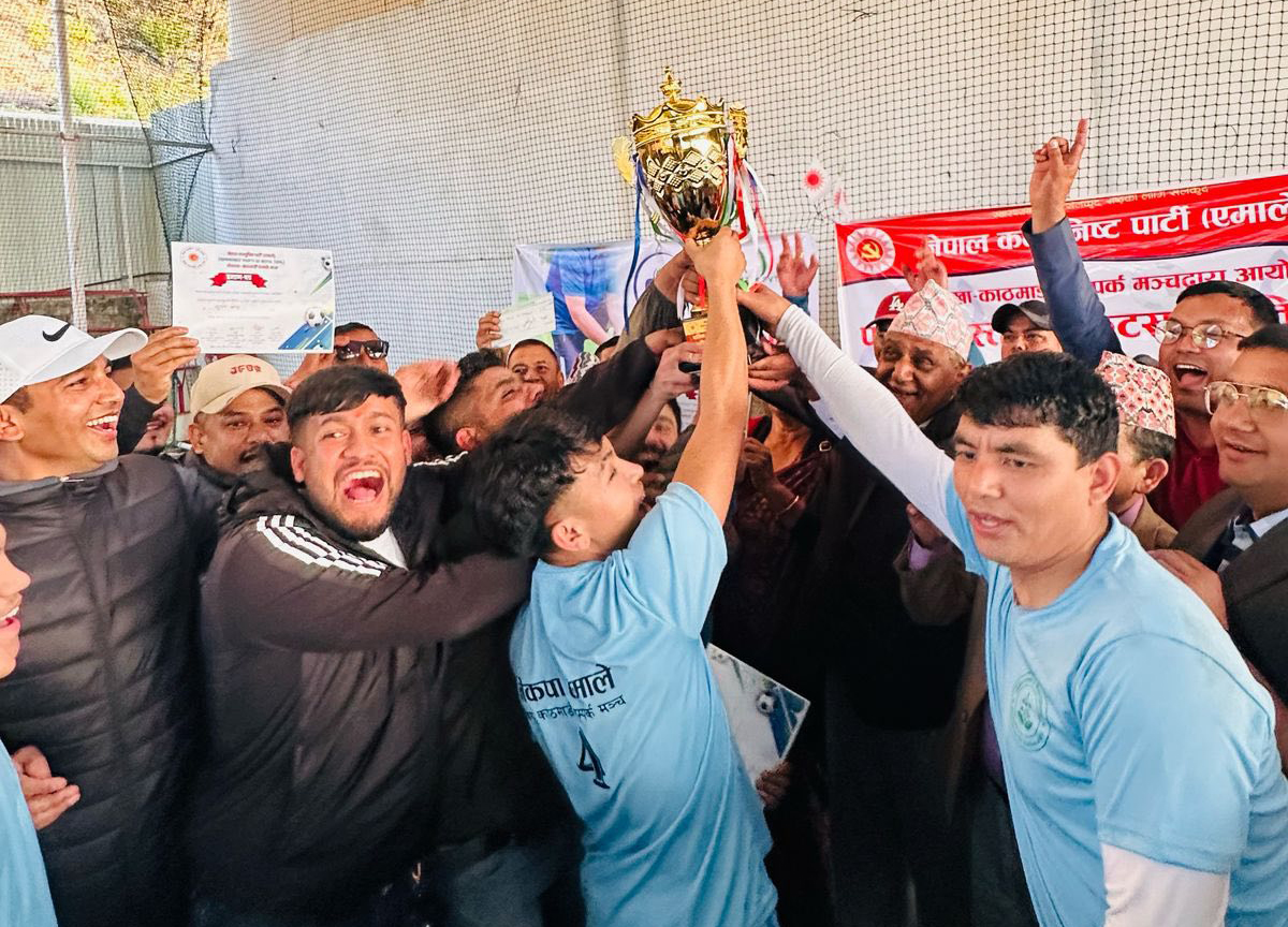 पालिकास्तरीय फुटसल प्रतियोगिता सम्पन्न, बिगुले उचाल्यो ट्रफी (फोटो फिचर)