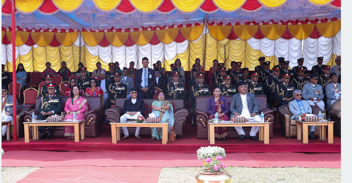 प्रधानमन्त्री ओलीले भने- राष्ट्रिय सुरक्षाका लागि सक्षम जनशक्ति आवश्यक छ