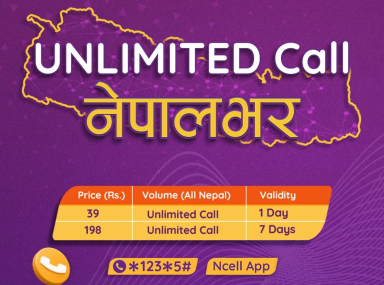 एनसेलले ल्यायो नयाँ प्याक अफर