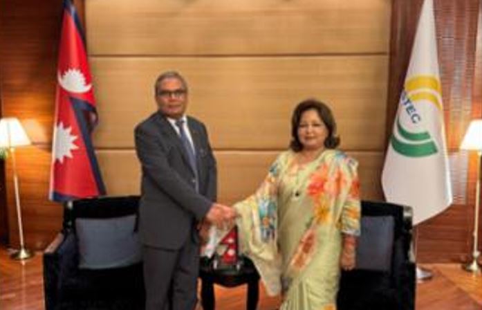 परराष्ट्रमन्त्री राणा र बिमस्टेकका महासचिवको भेट, के भयो छलफल ?