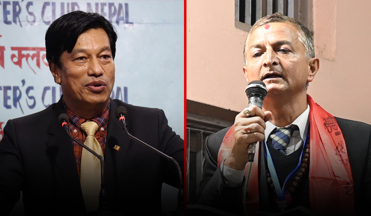 बार एसोसिएशन चुनाव : श्रेष्ठलाई दोब्बर मतले पछि पार्दै मिश्रको अग्रता