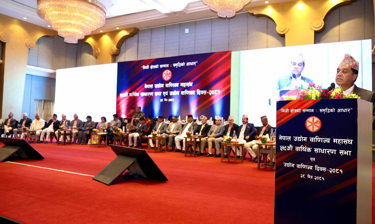 आर्थिक समृद्धि र विकासको नेतृत्व निजी क्षेत्रले गर्नुपर्छ : महासङ्घ अध्यक्ष ढकाल