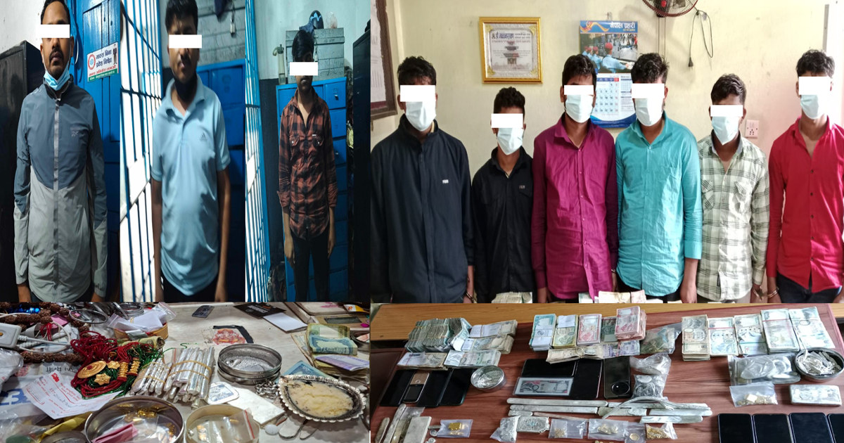 अवैध रुपमा २ करोड बढीको सुनचाँदीको कारोबार गर्ने ९ भारतीय पक्राउ