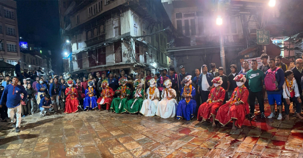 मछिन्द्र क्लबको अगुवाइमा इन्दुजात्रा सम्पन्न