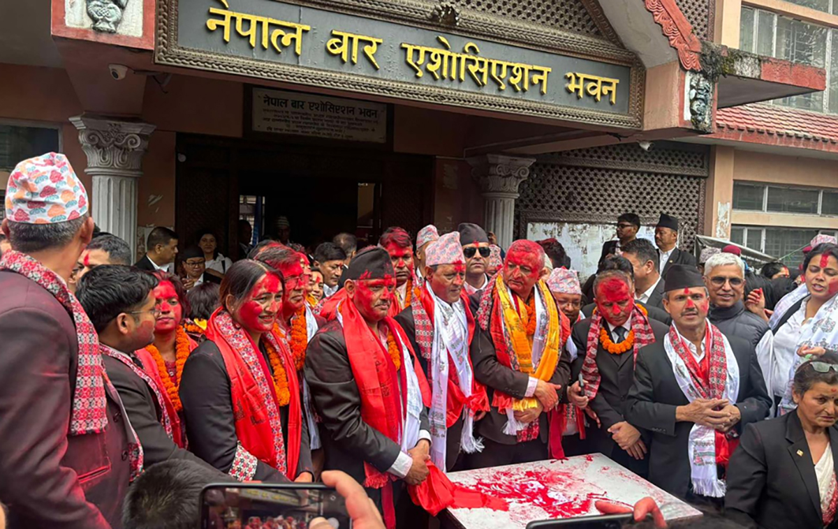 नेपाल बार एसाेसिएशनको अध्यक्षमा मिश्र विजयी