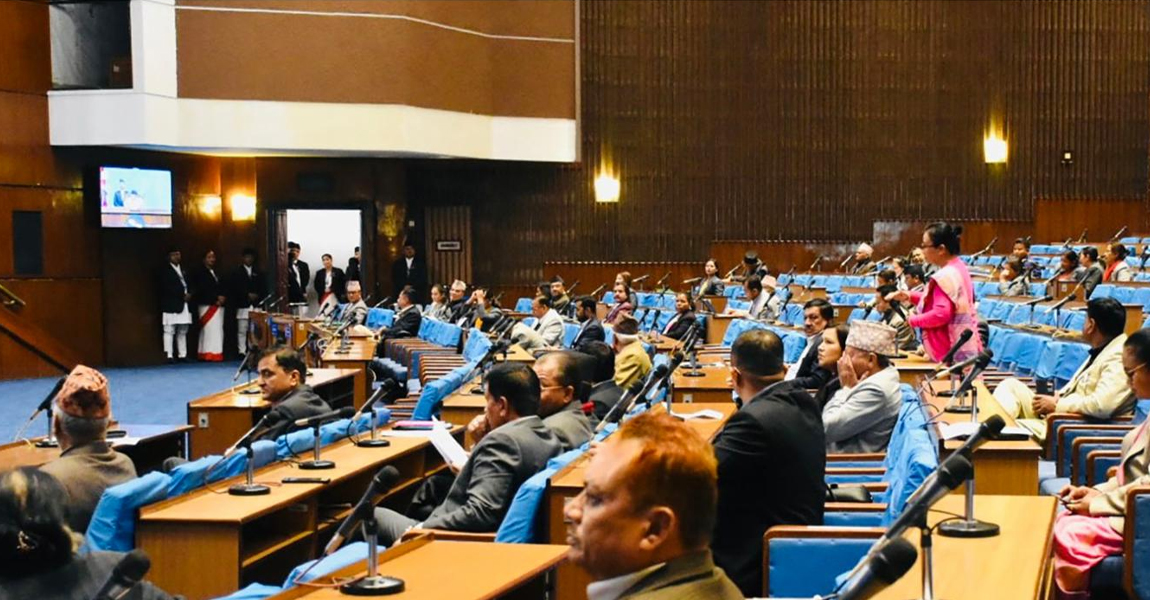 प्रतिनिधिसभा : समसामयिक विषयमा सरकारको ध्यानाकर्षण