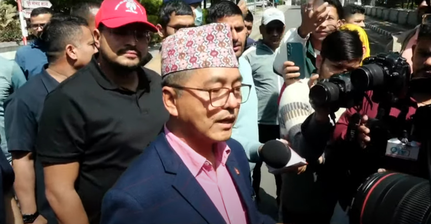 प्रहरी हस्तक्षेपको प्रतिकार गर्ने राजेन्द्र लिङ्देनको घोषणा