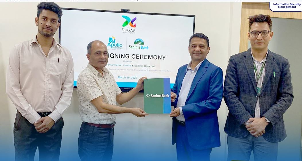 सानिमा बैंकका ग्राहकले भारतको एपोलो अस्पतालमा विशेष छुट पाउने