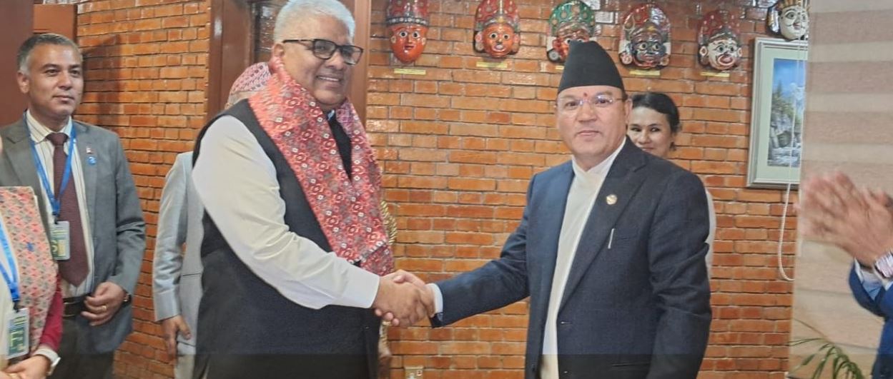 भारतीय वनमन्त्री यादव नेपालमा