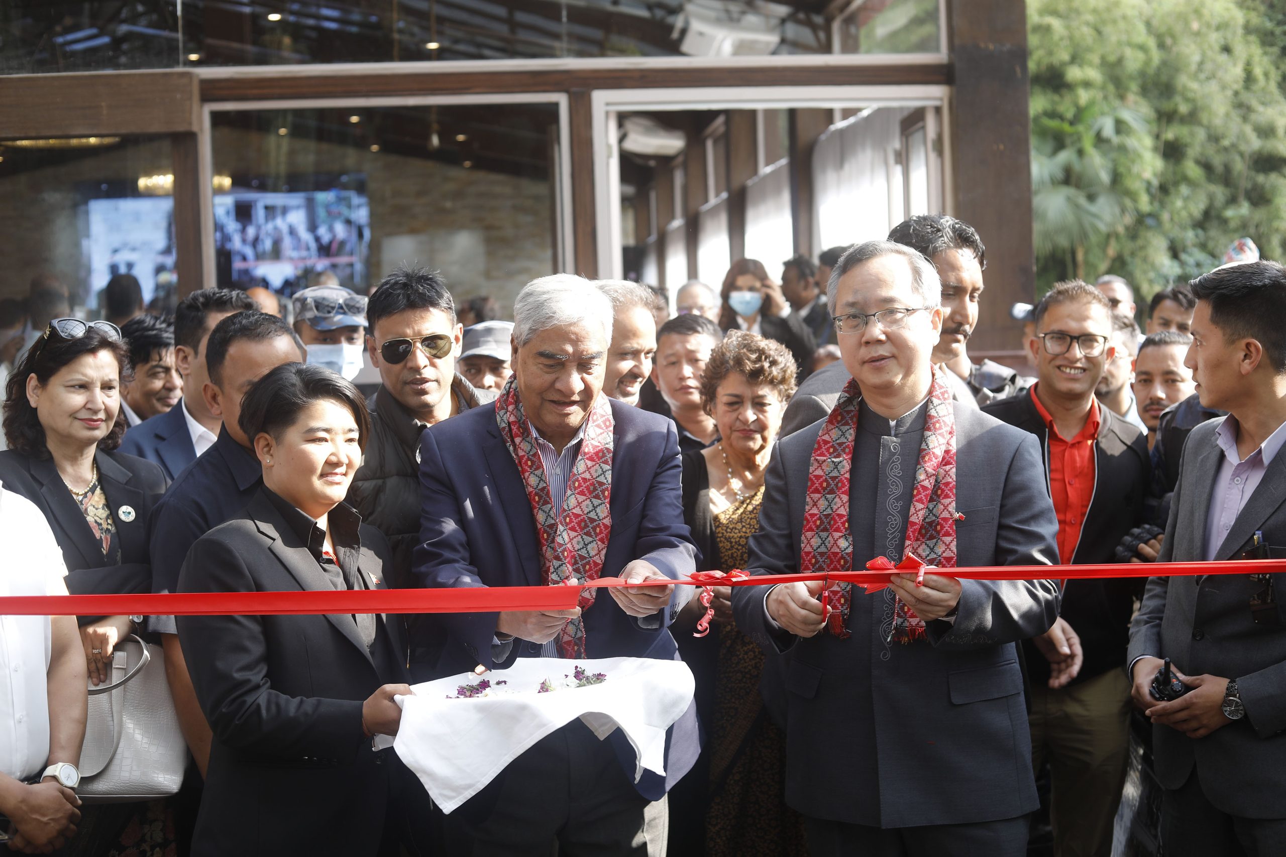 नेपाल-चीन साझेदारी ऐतिहासिक र मजबुत छन्ः सभापति देउवा