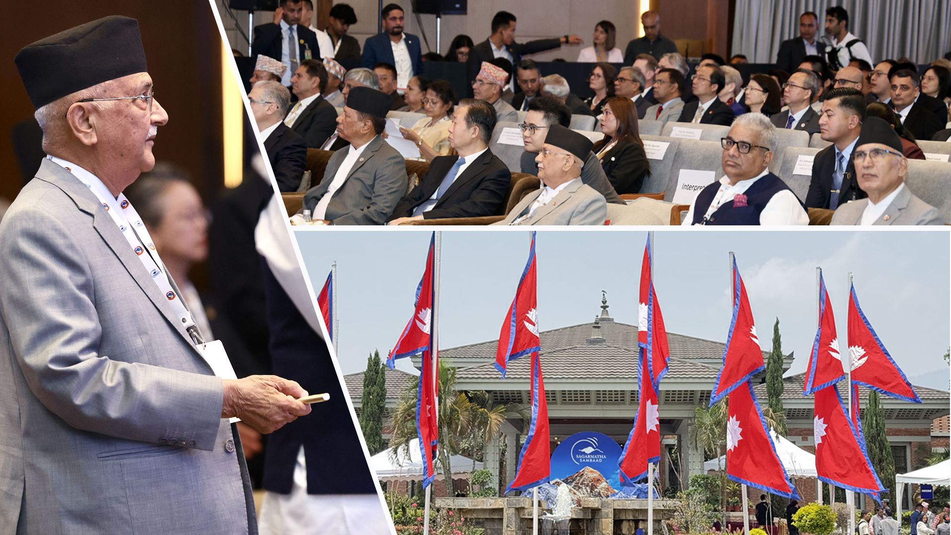 तस्बिरहरूमा हेर्नुहोस् १७५ विदेशी पाहुना सहभागी ‘सगरमाथा संवाद’