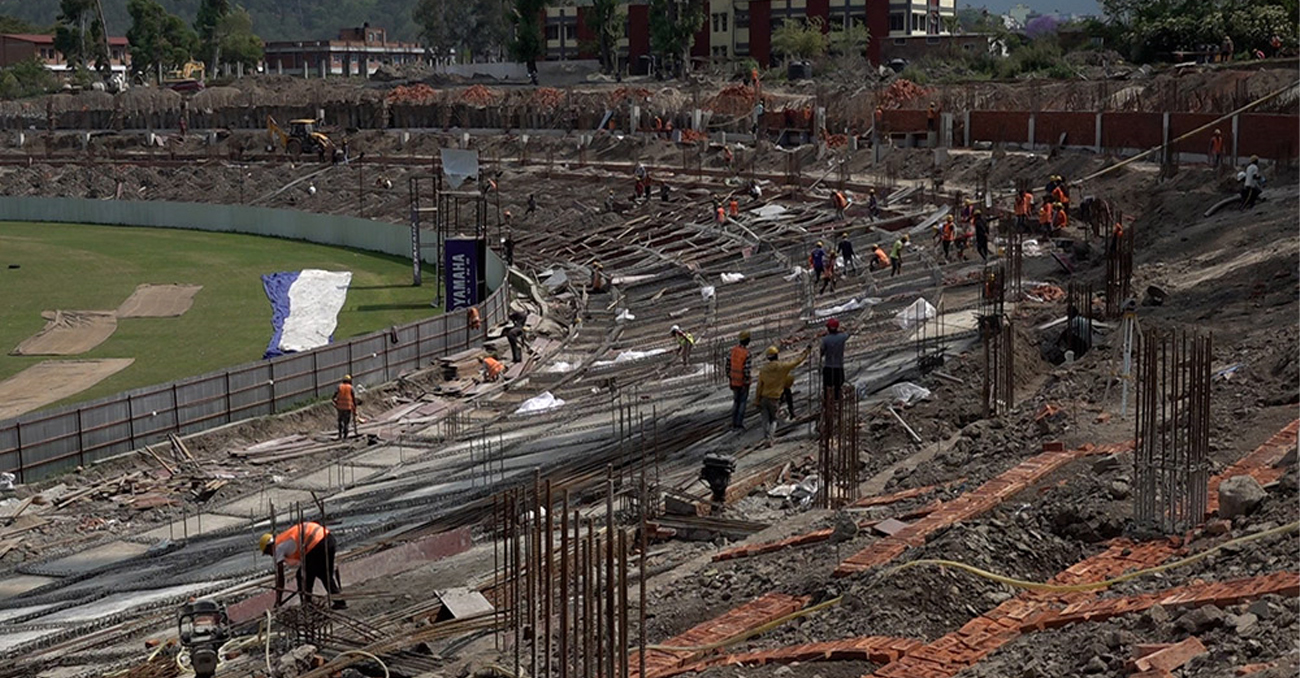 त्रिवि क्रिकेट रंगशालाको स्तरोन्नतिका लागि थप ४० करोड बजेट