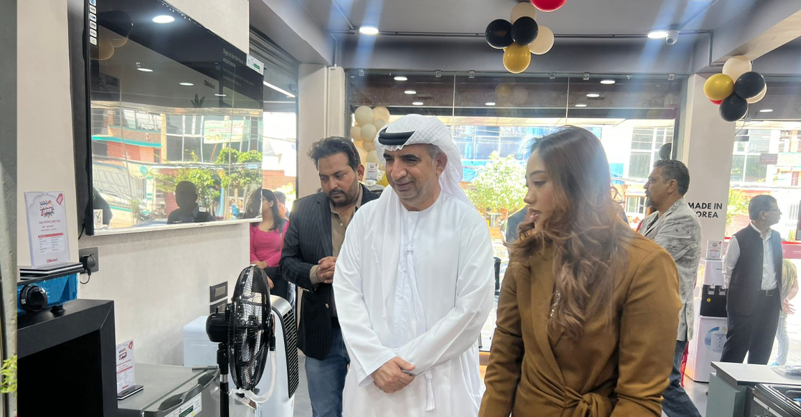 यूएईका राजदूतले गरे नोबेल ब्राण्डका सामग्रीको बिक्रीकक्षको उद्घाटन