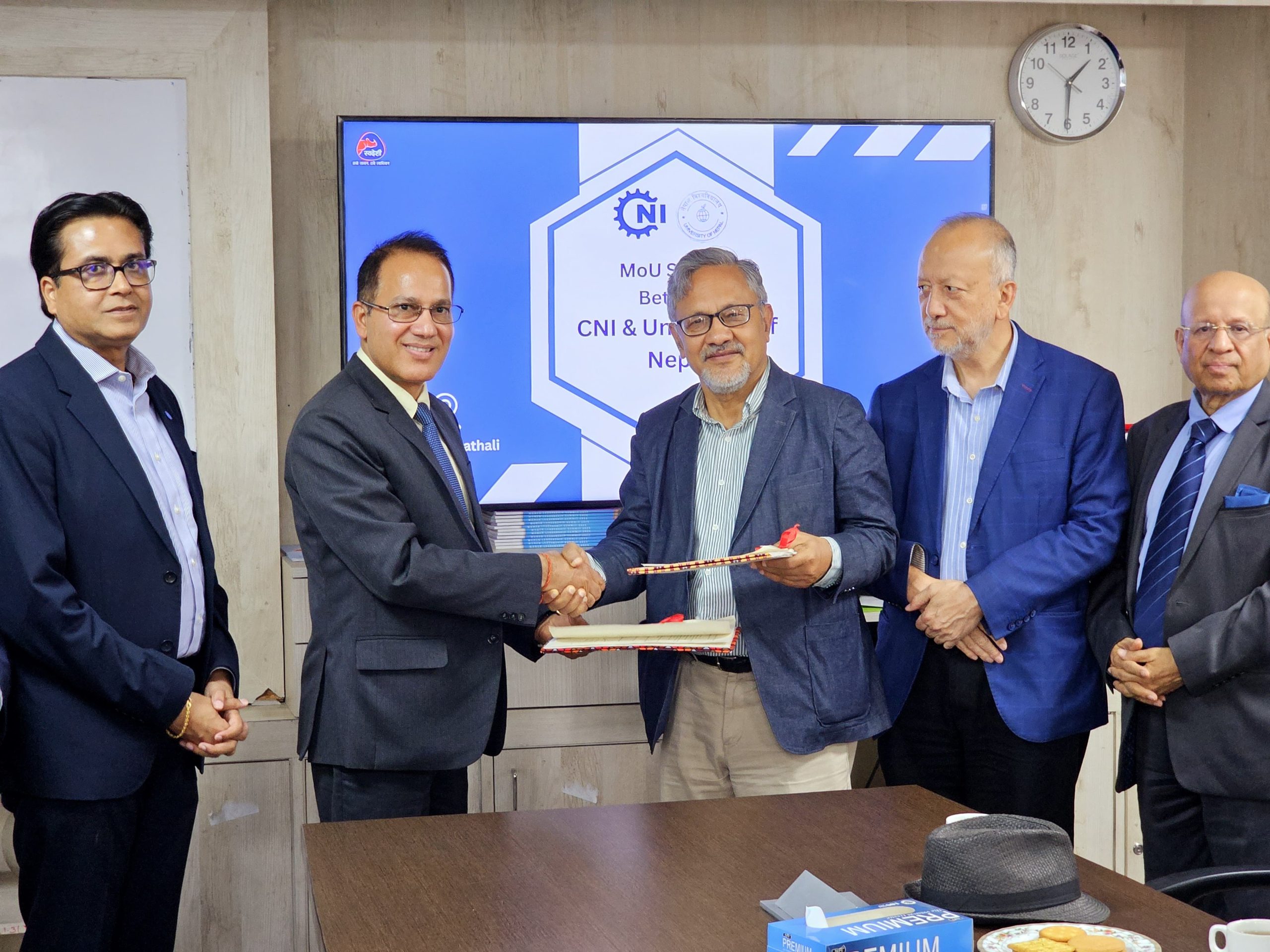 शिक्षा र उद्योगलाई जोड्ने उद्देश्यसहित परिसंघ र नेपाल विश्वविद्यालयबीच समझदारी